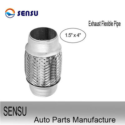 2inch*8inch Double Braids Car Exhaust Flex Pipe Exhaust System Parts