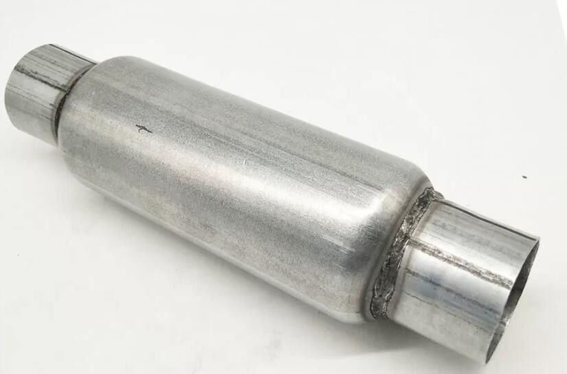 Galvanized Performance Universal Exhaust Resonator Id 57mm Overall Length 300mm