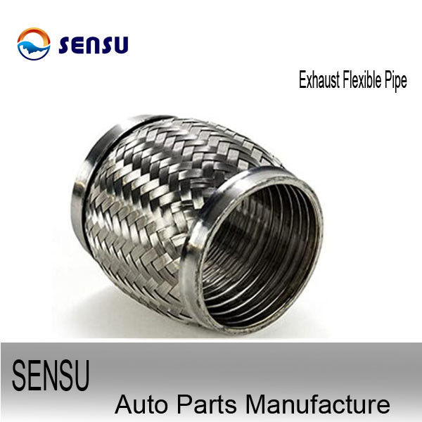 1.5 To 4 Inch Stainless Steel Exhaust Flex Pipe SS201 Reducing Noise