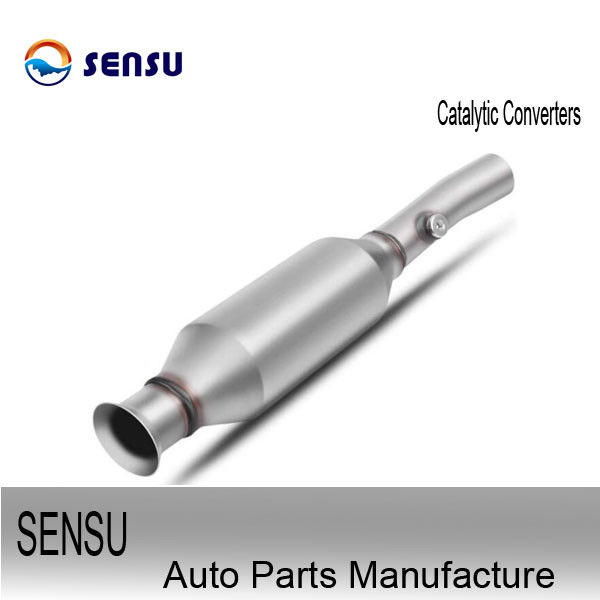 OEM SS409 Auto Exhaust Catalytic Converter Standard Size Toyota Fitment