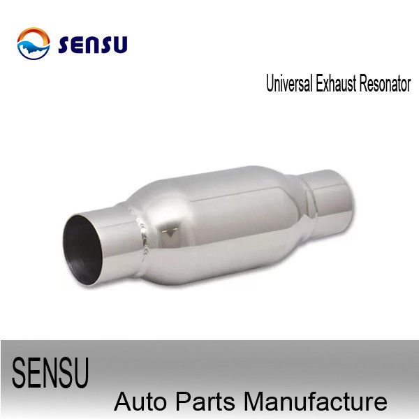 2.5inches Inlet/Outlet Universal Exhaust Resonator Bottle Style